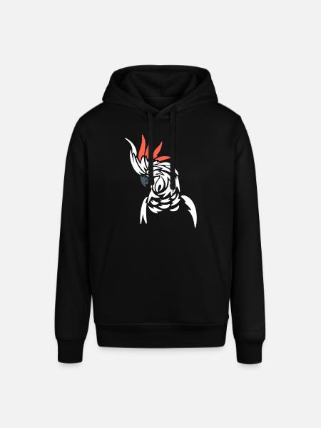 Stammespapagei Vogelbeobachter - Stanley/Stella Unisex Hoodie SOUNDER - Schwarz