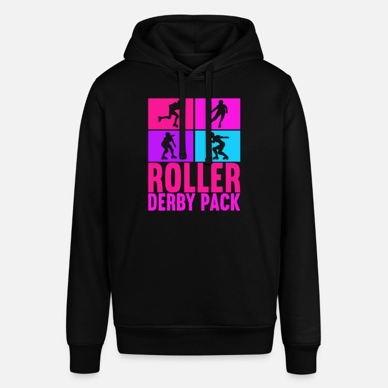 Roller derby - Sweat à capuche SOUNDER Stanley/Stella Unisexe - noir