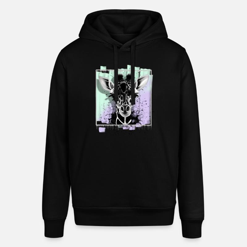 Girafe - Sweat à capuche SOUNDER Stanley/Stella Unisexe - noir