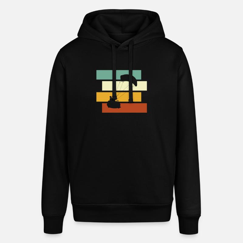 Kite Surf Rétro - Sweat à capuche SOUNDER Stanley/Stella Unisexe - noir