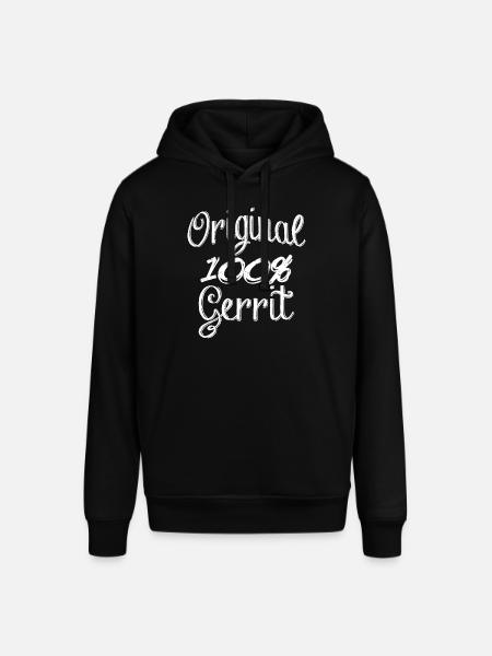 Original 100% Gerrit - Stanley/Stella SOUNDER Unisex Hoodie - black