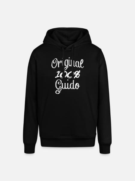 Original 100% Guido - Sweat à capuche SOUNDER Stanley/Stella Unisexe - noir