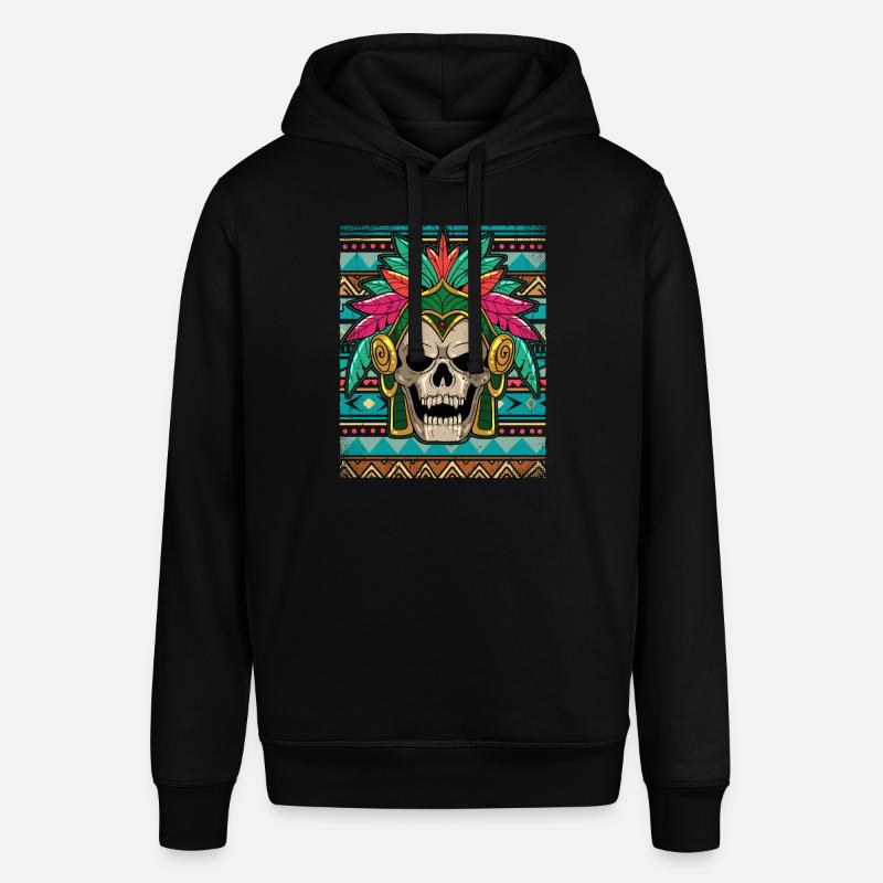 Guerrier aztèque mexicain Aztèques - Sweat à capuche SOUNDER Stanley/Stella Unisexe - noir