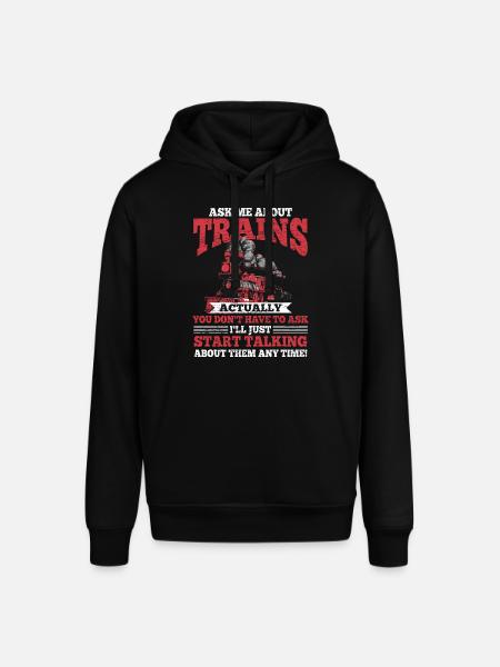 Eisenbahn Modelleisenbahn - Stanley/Stella Unisex Hoodie SOUNDER - Schwarz