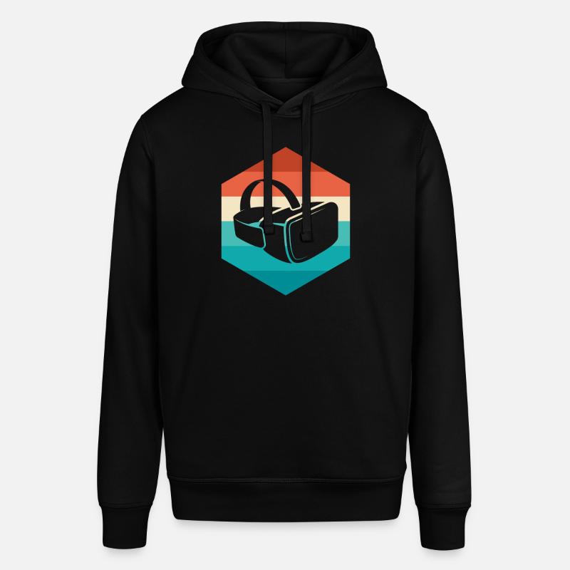 Cadeau VR de réalité virtuelle - Sweat à capuche SOUNDER Stanley/Stella Unisexe - noir