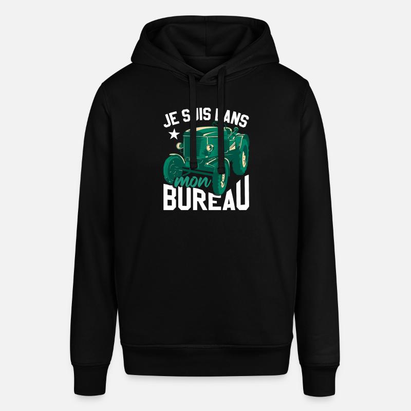 Je Suis Dans Mon Bureau - Sweat à capuche SOUNDER Stanley/Stella Unisexe - noir