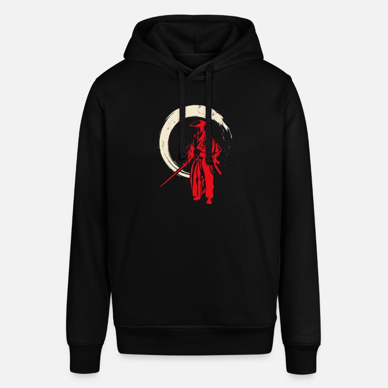 Guerrier Samouraï Rétro - Sweat à capuche SOUNDER Stanley/Stella Unisexe - noir