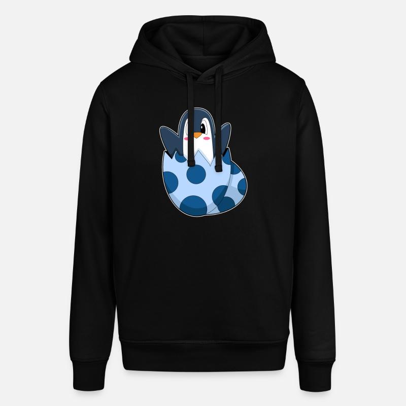 Oeuf de pingouin - Sweat à capuche SOUNDER Stanley/Stella Unisexe - noir