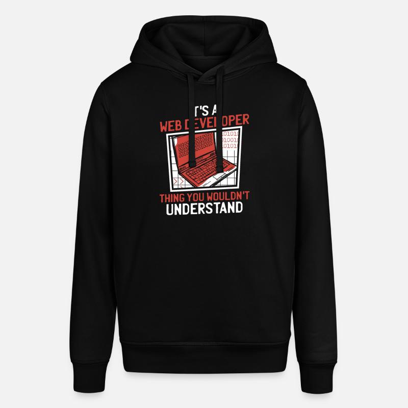 Web Developer Web Developer Funny - Stanley/Stella SOUNDER Unisex Hoodie - black