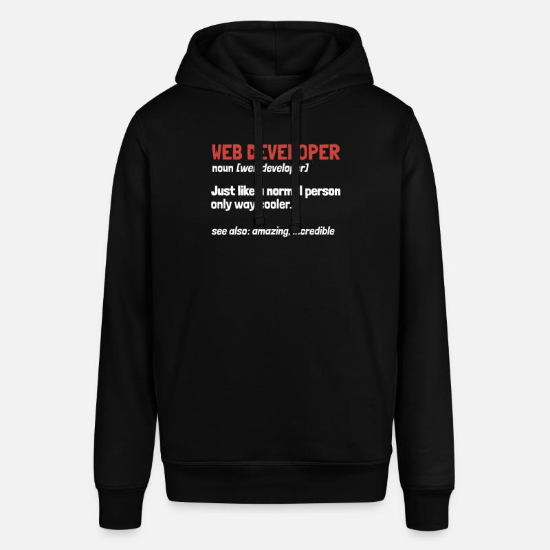 Web Developer Web Developer Definition - Stanley/Stella SOUNDER Unisex Hoodie - black