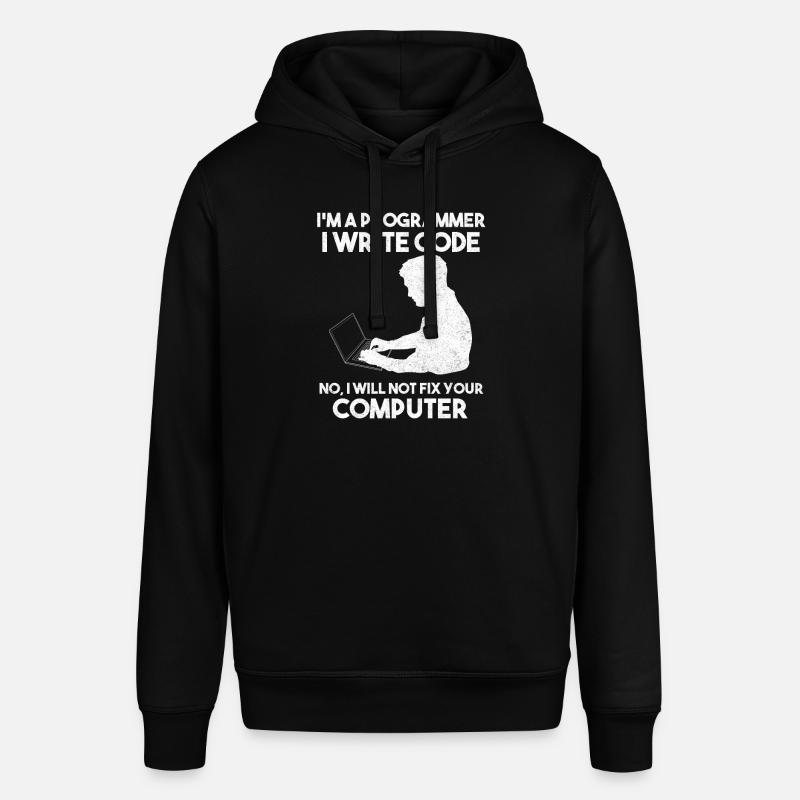 Programming Humor Software Developer - Stanley/Stella SOUNDER Unisex Hoodie - black
