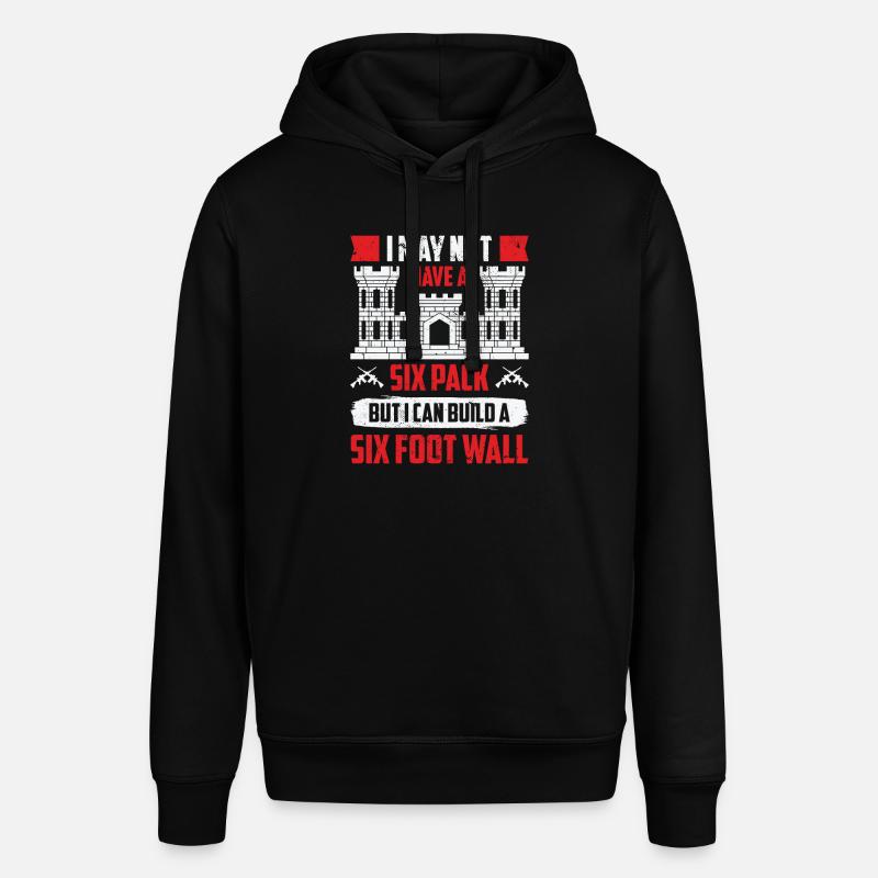 Combat Engineer Engineering Army - Stanley/Stella SOUNDER Unisex Hoodie - black