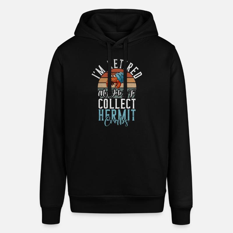 Cadeaux de crabe ermite - Sweat à capuche SOUNDER Stanley/Stella Unisexe - noir