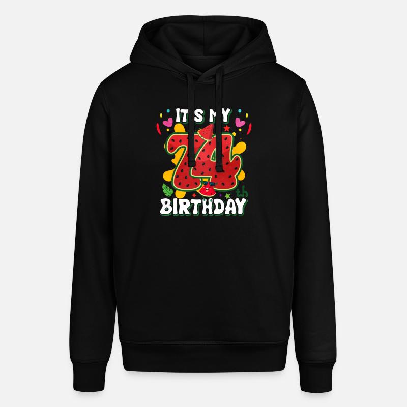 74e anniversaire Pastèque - Sweat à capuche SOUNDER Stanley/Stella Unisexe - noir