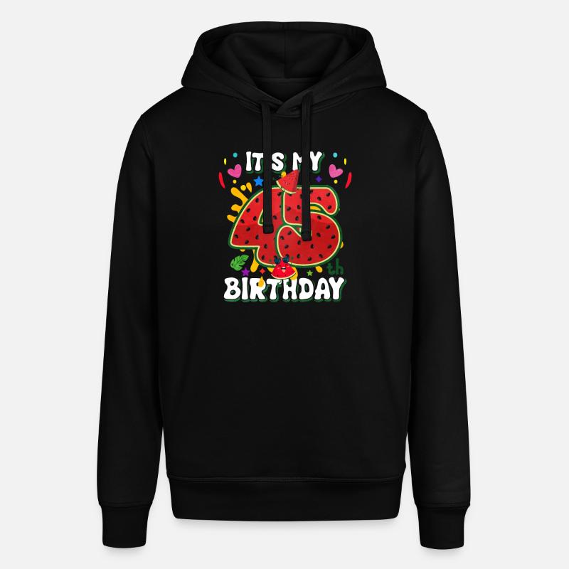 45e anniversaire Pastèque - Sweat à capuche SOUNDER Stanley/Stella Unisexe - noir
