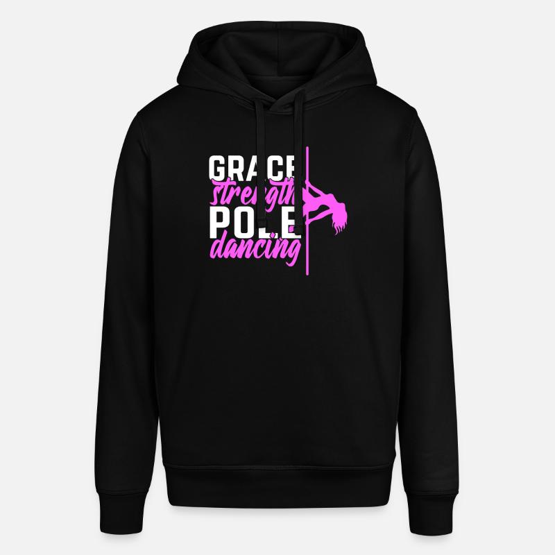 Pole Dance Dancer, Pole Dance, Pole Dancing - Bluza z kapturem typu unisex Stanley/Stella SOUNDER - czarny