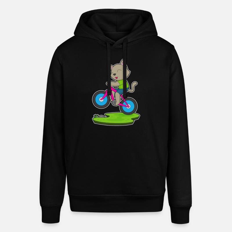 Vélo chat - Sweat à capuche SOUNDER Stanley/Stella Unisexe - noir