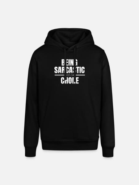 Black humor Sarcastic - Stanley/Stella SOUNDER Unisex Hoodie - black