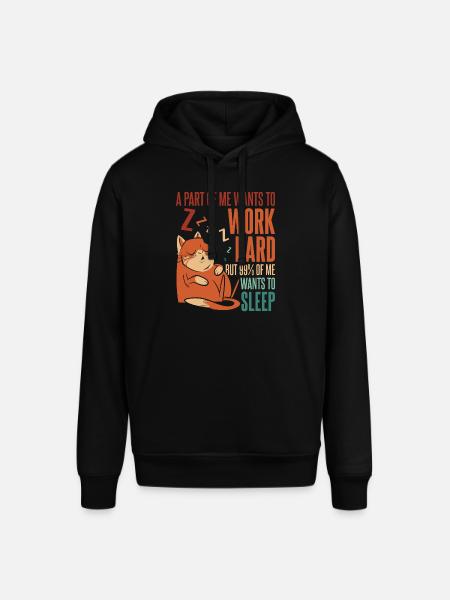 Katze - Stanley/Stella Unisex Hoodie SOUNDER - Schwarz
