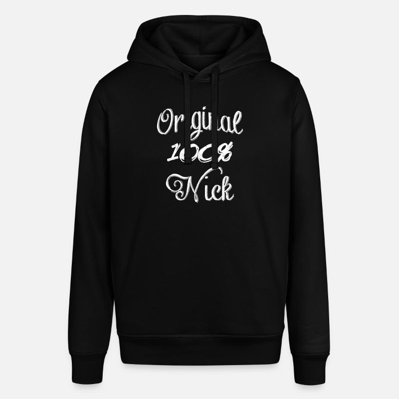 Original 100% Nick - Sweat à capuche SOUNDER Stanley/Stella Unisexe - noir