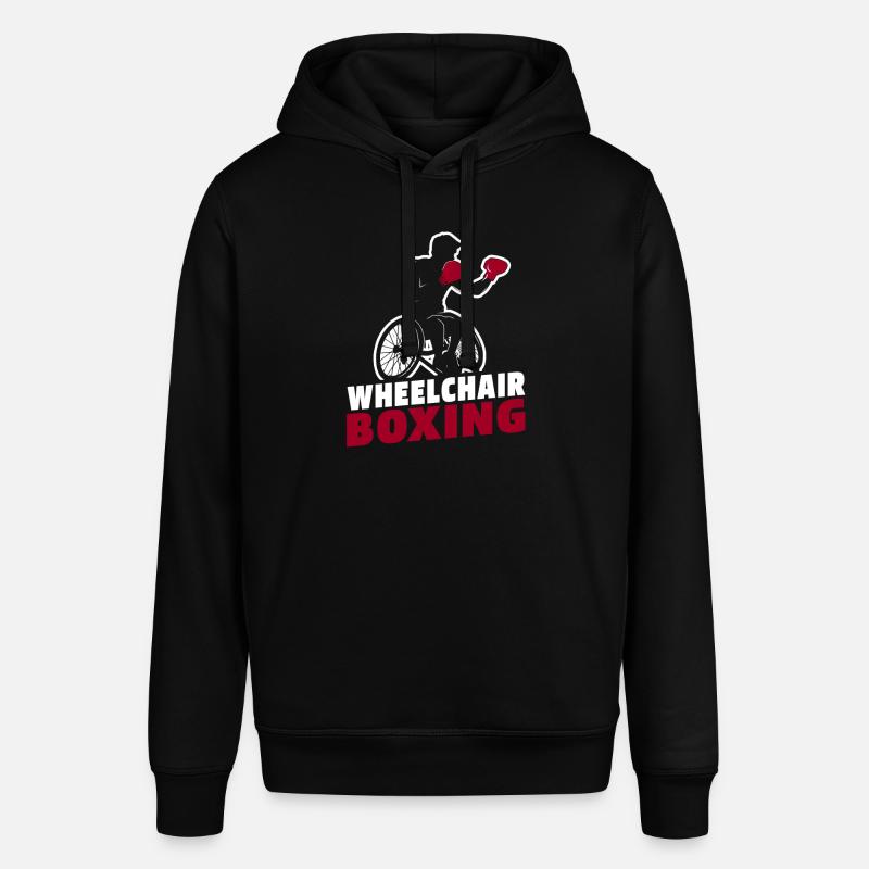 Boxe Boxer Fauteuil roulant - Sweat à capuche SOUNDER Stanley/Stella Unisexe - noir