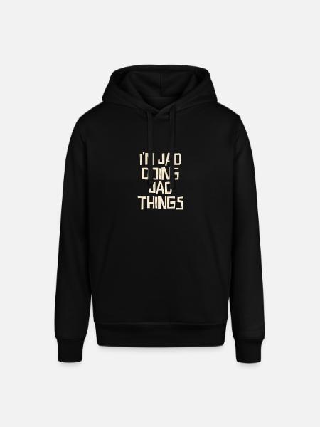 I'm Jad doing Jad things - Stanley/Stella Unisex Hoodie SOUNDER - Schwarz