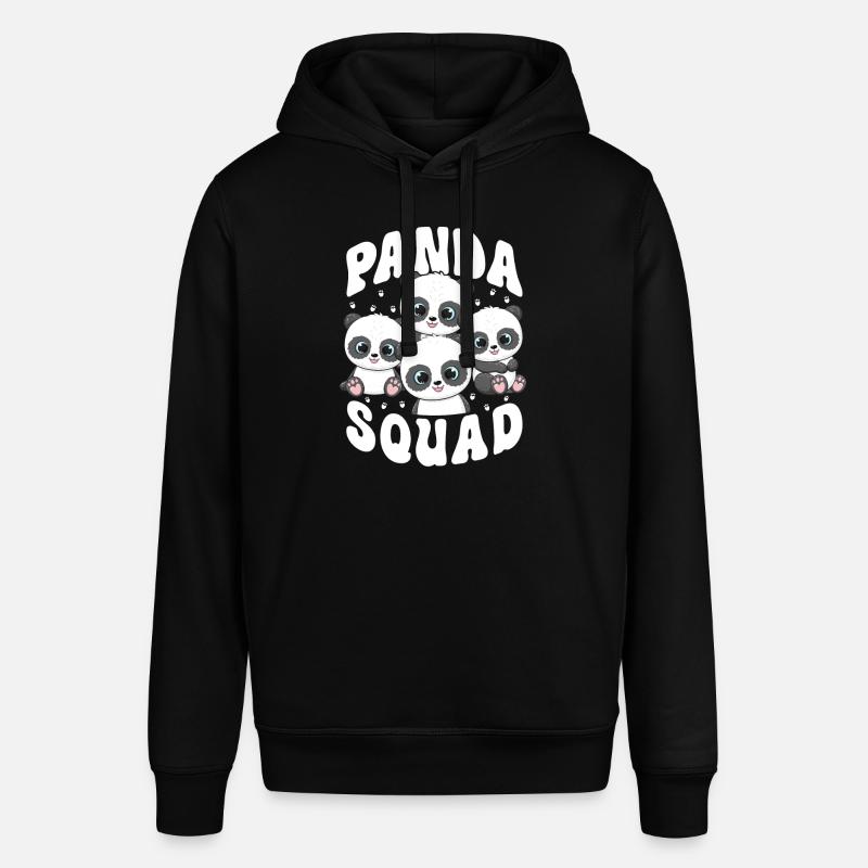 Panda Squad - Stanley/Stella SOUNDER Unisex Hoodie - black