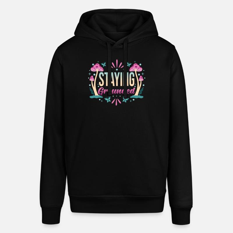 Mindfulness Dire Restez ancré - Sweat à capuche SOUNDER Stanley/Stella Unisexe - noir