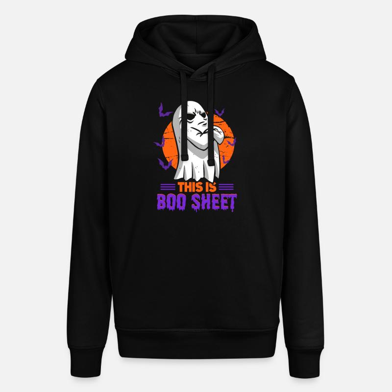 C’est Boo Sheet Ghost Halloween - Sweat à capuche SOUNDER Stanley/Stella Unisexe - noir