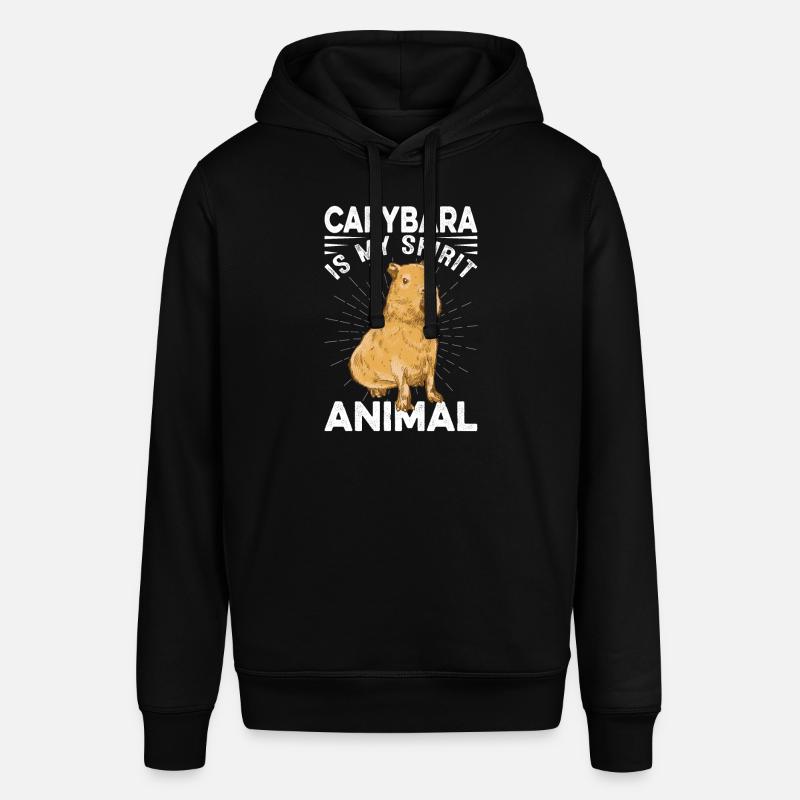 Capybara rongeur capybara capybara - Sweat à capuche SOUNDER Stanley/Stella Unisexe - noir