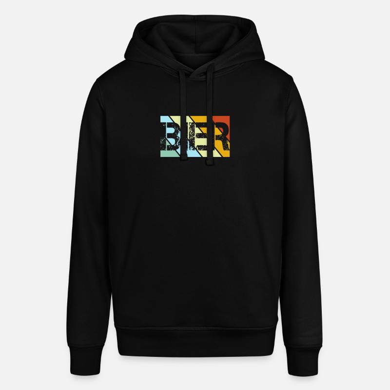 Bière Rétro - Sweat à capuche SOUNDER Stanley/Stella Unisexe - noir