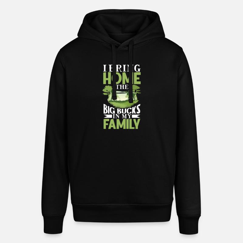 Hirschjagd Hirschjäger Jagdsaison Bockjagd - Stanley/Stella Unisex Hoodie SOUNDER - Schwarz