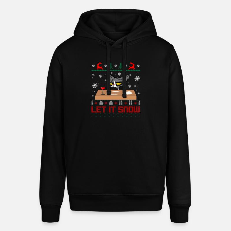 Laisser neiger Chat - Sweat à capuche SOUNDER Stanley/Stella Unisexe - noir