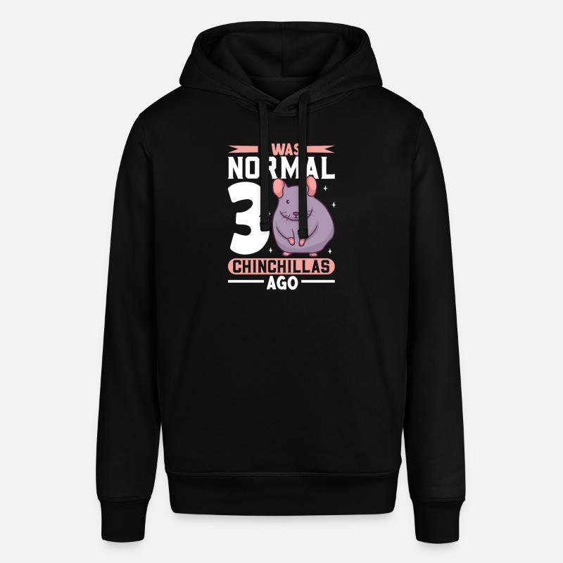 Idée cadeau Chinchilla Lover - Sweat à capuche SOUNDER Stanley/Stella Unisexe - noir