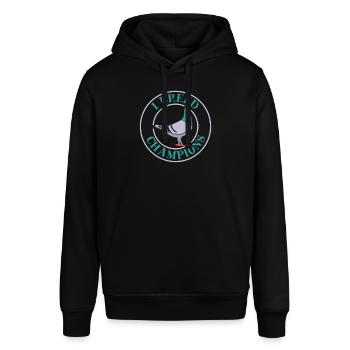 Pigeon Pigeon Racing Pigeon Racer Pigeon Keeper - Stanley/Stella Unisex Hoodie SOUNDER - Schwarz - Vorne - Alina (178cm) & Michal (187cm)