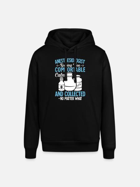 Anesthesiology - Stanley/Stella SOUNDER Unisex Hoodie - black