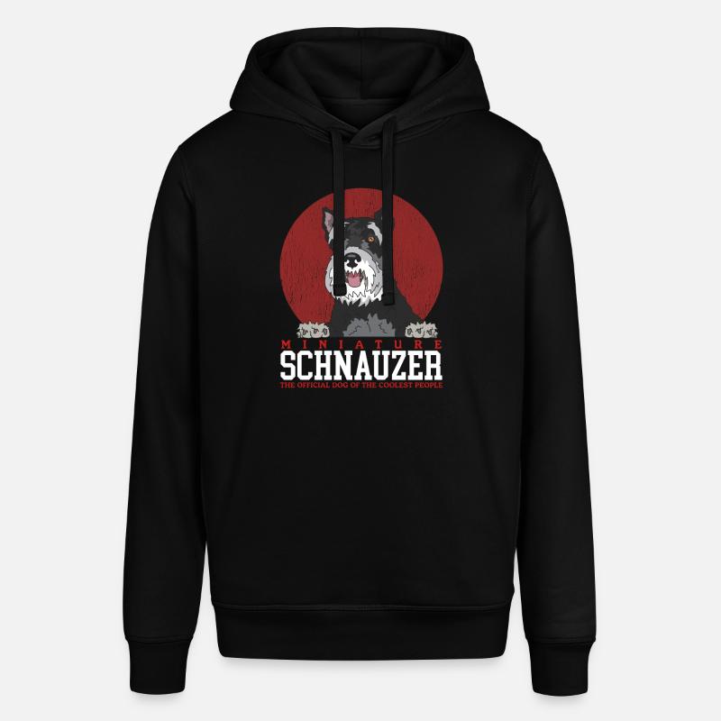 Schnauzer Schnauzer Miniature Chiens Cadeau - Sweat à capuche SOUNDER Stanley/Stella Unisexe - noir