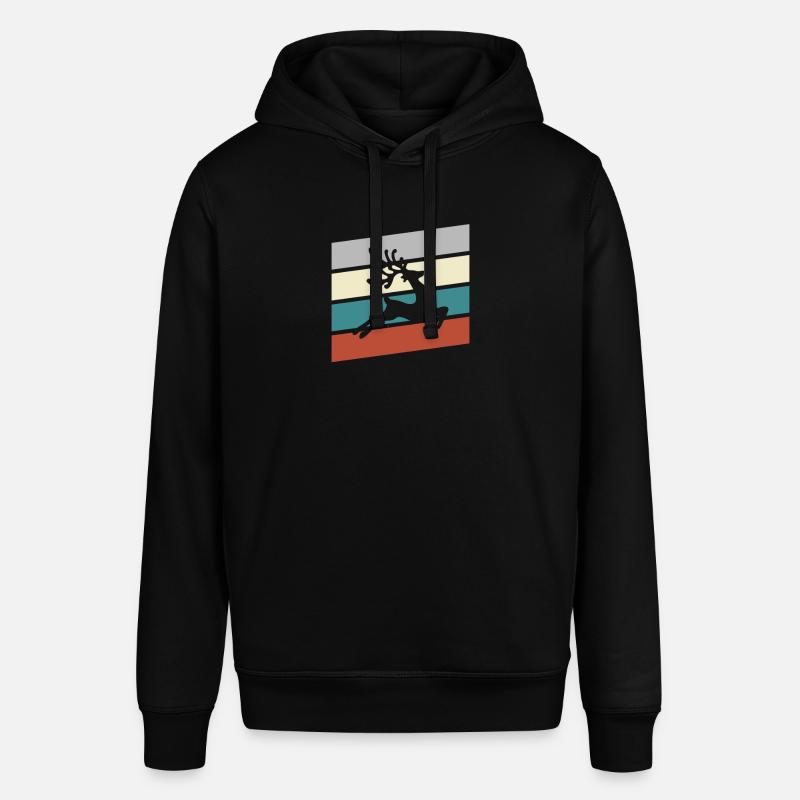 Moose Retro - Sweat à capuche SOUNDER Stanley/Stella Unisexe - noir