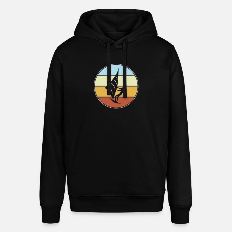 Kite Surf Rétro - Sweat à capuche SOUNDER Stanley/Stella Unisexe - noir
