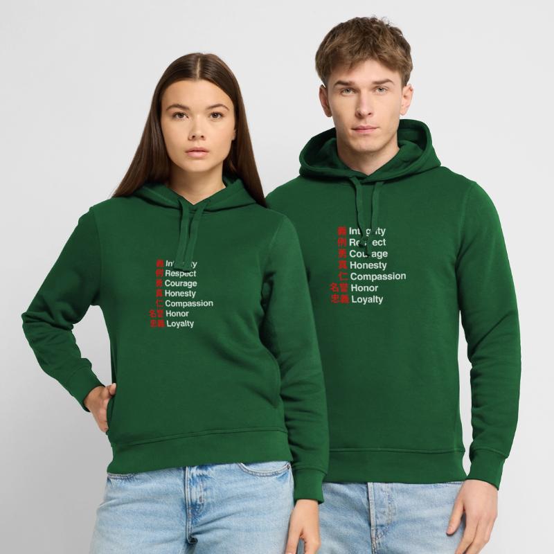 Bushido Code - The Samurai Waycode Stanley/Stella SOUNDER Unisex Hoodie