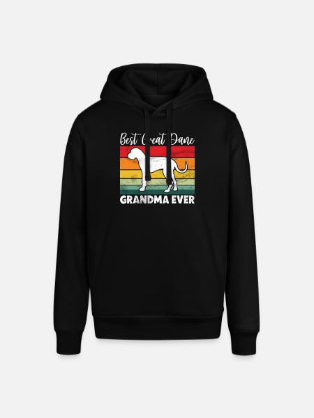 Great Dane Gifts - Stanley/Stella SOUNDER Unisex Hoodie - black