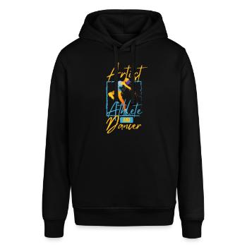 Balletttänzer | Ballettlehrer | Ballerina - Stanley/Stella Unisex Hoodie SOUNDER - Schwarz - Vorne - Alina (178cm) & Michal (187cm)