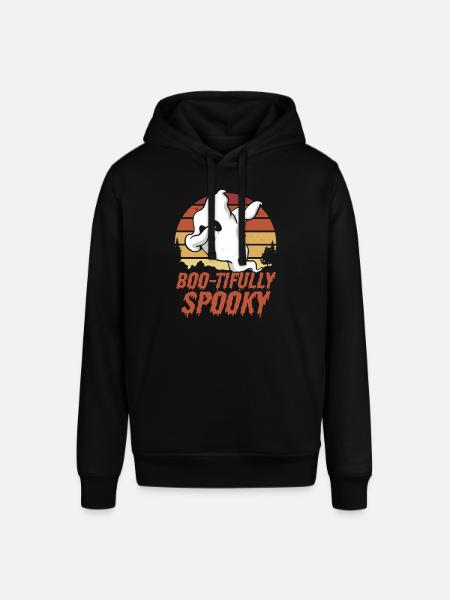 Mignon fantôme effrayant Halloween - Sweat à capuche SOUNDER Stanley/Stella Unisexe - noir