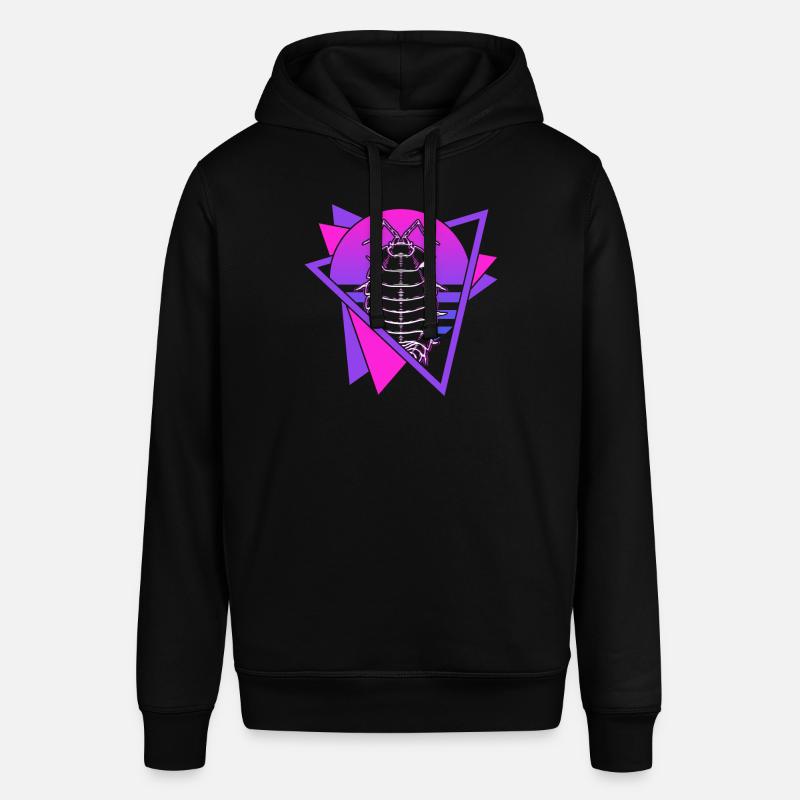 Isopodes Retro Vaporwave Isopode - Sweat à capuche SOUNDER Stanley/Stella Unisexe - noir