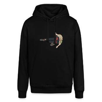 Sportklettern Speedklettern Alpinklettern Kraxler - Stanley/Stella Unisex Hoodie SOUNDER - Schwarz - Vorne - Alina (178cm) & Michal (187cm)