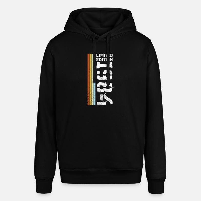 Edition Limitée Rétro 1984 - Sweat à capuche SOUNDER Stanley/Stella Unisexe - noir