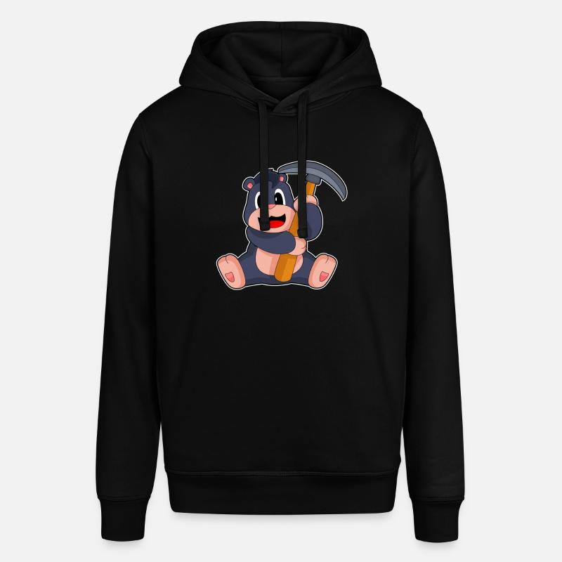 Pioche de Tale Miner - Sweat à capuche SOUNDER Stanley/Stella Unisexe - noir
