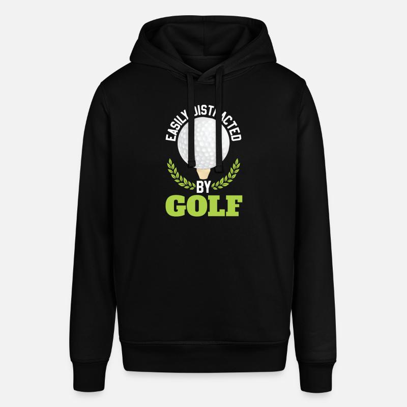 Facilement distrait par le golf - Sweat à capuche SOUNDER Stanley/Stella Unisexe - noir