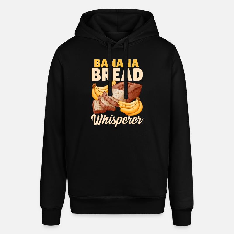 Funny bread baking baker - Stanley/Stella SOUNDER Unisex Hoodie - black