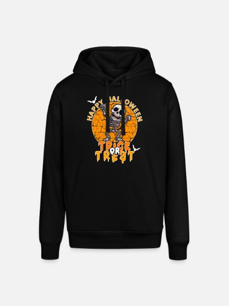 Halloween Design Squelette effrayant - Sweat à capuche SOUNDER Stanley/Stella Unisexe - noir
